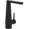 Image de Mitigeur lavabo VILLEROY ET BOCH Conum ouverture côté avec vidage Push Open Matt Black