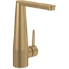 Image de Mitigeur lavabo VILLEROY ET BOCH Conum ouverture côté avec vidage Push Open Brushed Gold