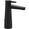 Image de V&B Mitigeur lavabo monocommande Conum avec vidage à tige, noir mat