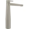 Image de V&B Mitigeur lavabo monocommande Conum haut, avec vidage poussoir, inox brossé bleu