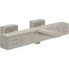 Image de V&B Robinet de bord de baignoire 4 trous Conum avec douchette, nickel brossé noir