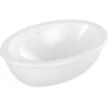 Image de V&B V&B Lavabo sous-plan Loop & Friends ov., sans trou robinet, avec trop-plein, 57x38cm, blanc C+