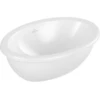Image de V&B V&B Lavabo sous-plan Loop & Friends ov., sans trou robinet, avec trop-plein, 43x28,5 cm, blanc C+