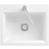 Image de Villeroy & Boch Subway Style 60 S Stone White 3366 01 RW Évier en céramique, commande manuelle