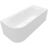 Image de V&B V&B Duo Oval-BW LOF LOOP& FRIENDS 180x80cm, droite, blanc pierre