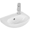 Image de V&B O.Novo lavabo à main 36x27,5cm, ovale, avec trop-plein, évacuation droite, blanc