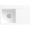 Image de V&B Évier Subway Style 45 Flat gauche, avec garniture, robinetterie, blanc alp C-plus