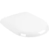 Image de V&B Abattant WC Antao ovale, Quick-R, Softclose, charnières ES, blanc C+