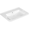 Image de V&B Lavabo Vicare 80x55 cm, sans robinet, avec trop-plein, blanc A-bac C+