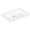 Image de V&B Lavabo Vicare 80x55 cm, sans robinet, sans trop-plein, blanc