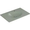 Image de V&B Antao meuble-lavabo 80x50 cm, chêne, 1 tiroir, ouverture à gauche, morning grey C+
