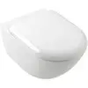 Image de V&B TwistFlush Antao WC suspendu 37,5x56 cm, sans rebord, blanc C-plus