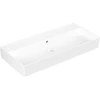Image de V&B Memento 2.0 Lavabo 100x47 cm, fermé, avec trop-plein, blanc brillant C-plus