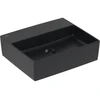 Image de V&B Memento 2.0 Lavabo à poser sans trop-plein, noir pur C-plus, 50x42cm