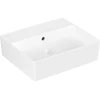 Image de V&B Memento 2.0 lave-mains à poser 50x42 cm, débordement, stone white C-plus