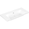 Image de V&B Meuble-lavabo Subway 3.0 100x47cm, angle, avec trop-plein, blanc C-plus