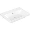 Image de V&B Subway 3.0 Meuble-lavabo 65x47cm, carré, avec trop-plein, blanc