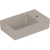 Image de V&B Avento lavabo à main 36x22 cm, 1 trou, sans trop-plein, gauche, amande C+