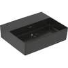 Image de V&B Memento 2.0 lavabo 50x42 cm, fermé, sans trop-plein, P black C-plus