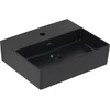 Image de V&B Memento 2.0 Lavabo 50x42 cm, robinet, sans trop-plein, P noir C-plus