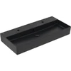 Image de V&B Memento 2.0 Lavabo 100x47 cm, 2 trous robinet, avec trop-plein, C-plus bleu pâle