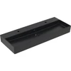 Image de V&B Memento 2.0 lavabo 120x47 cm, 2 trous de robinet, sans trop-plein, bleu C+