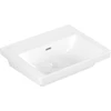 Image de V&B Subway 3.0 Lavabo 55x44 cm, carré, avec trop-plein, blanc