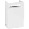 Image de V&B Avento Meuble sous lavabo 34x51,4x23,4cm, 1 porte, gauche, blanc brillant