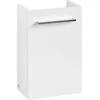 Image de V&B Avento Meuble sous lavabo 34x51,4x23,4cm, 1 tiroir, droite, blanc brillant