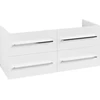 Image de V&B Avento Meuble sous lavabo 118x51,4x48 cm, 4 A, wd, G vc g, Bri wh.