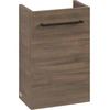 Image de V&B Avento Meuble sous lavabo 34x51,4x23,4cm, 1 porte, gauche, Ariz. Oa