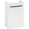 Image de V&B Avento Meuble sous lavabo 34x51,4x23,4cm, 1 porte, droite, blanc brillant