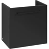 Image de V&B Avento Meuble sous lavabo 53x51x38cm, 1 porte, gauche, bleu volcan, bleu volcan
