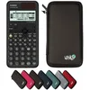 Image de Casio fx-991DE CW ClassWiz avec Housse de Protection WYNGS Incluse Noir - Calculatrice Scientifique - Pack de Base