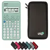Image de Casio FX-92B Secondaire avec Housse de Protection WYNGS Incluse Noir - Calculatrice Scientifique - Pack de Base