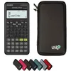 Image de Casio fx-570ES Plus 2nd Edition avec Housse de Protection WYNGS Incluse Noir - Calculatrice Scientifique - Pack de Base