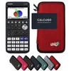 Image de Casio fx-CG50 avec Housse de Protection WYNGS Incluse Rouge - Calculatrice Graphique - Pack de Base