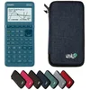 Image de Casio Graph 25+E II avec Housse de Protection WYNGS Incluse Bleu - Calculatrice Graphique - Pack de Base