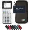 Image de Texas Instruments CALCUSO Pack économique: TI 83 Premium CE Python Edition Calculatrice Graphique + étui de Protection WYNGS Noir + Garantie étendue de CALCUSO