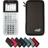 Image de CALCUSO : TI-83 Premium CE Calculatrice graphique, avec étui de protection WYNGS noir