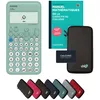Image de Casio fx-92 Collège avec Housse de Protection Gris foncé et Manuel (88 Pages, DIN A5)   Calculatrice Scientifique   Smart Set