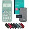 Image de Casio fx-92 Collège avec Housse de Protection Gris Clair et Manuel (88 Pages, DIN A5)   Calculatrice Scientifique   Smart Set
