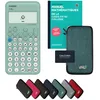 Image de Casio fx-92 Collège avec Housse de Protection Turquoise et Manuel (88 Pages, DIN A5)   Calculatrice Scientifique   Smart Set