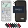 Image de Casio Graph Light avec Housse de Protection WYNGS Incluse Noir - Calculatrice Graphique - Pack de Base