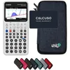 Image de Casio Graph Math+ avec Housse de Protection WYNGS Incluse Bleu - Calculatrice Graphique - Pack de Base
