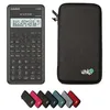 Image de Casio fx-82MS 2nd Edition avec Housse de Protection WYNGS Incluse Gris Foncé - Calculatrice Scientifique - Pack de Base