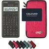 Image de Casio fx-82MS 2nd Edition avec Housse de Protection WYNGS Incluse Rose - Calculatrice Scientifique - Pack de Base