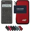 Image de Casio fx-82MS 2nd Edition avec Housse de Protection WYNGS Incluse Rouge - Calculatrice Scientifique - Pack de Base