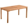 Image de Sit Garden - Table de jardin en Teck pour 4-6 personnes naturel - 150x90x75 cm OS