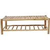 Image de Sit Garden - Table basse en Teck avec 2 étagères nature - 140x70x45 cm OS